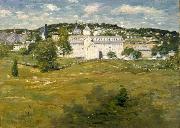 julian alden weir Willimantic Thread Factory oil on canvas